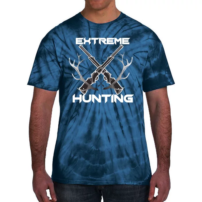 Extreme Hunting Hunter Gift Tie-Dye T-Shirt