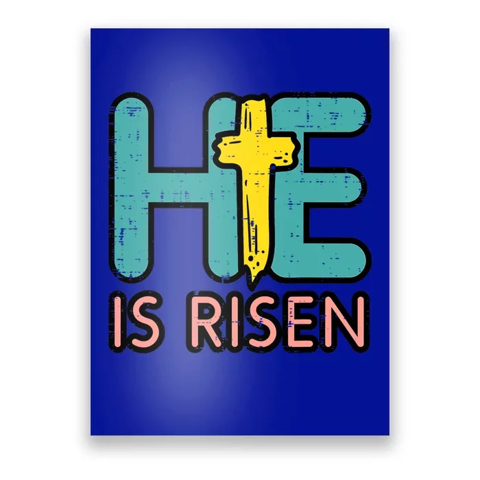 Easter He Is Risen Jesus Resurrection Christian Great Gift Poster