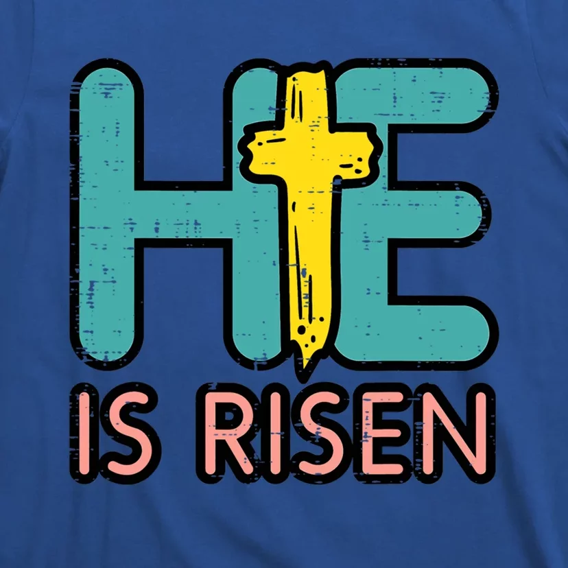 Easter He Is Risen Jesus Resurrection Christian Gift T-Shirt