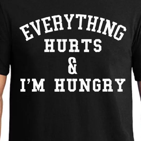 Everything Hurts & Im Hungry Running Marathon Runner Pajama Set