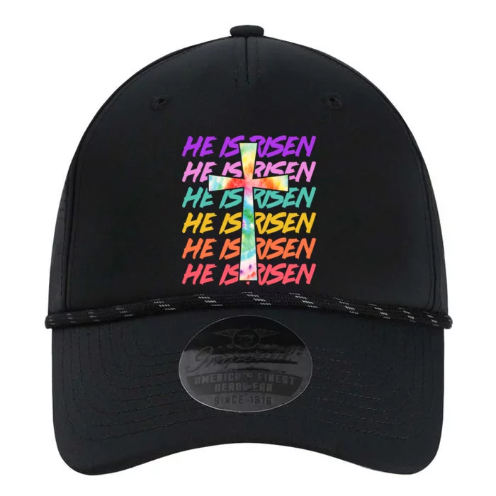 Easter He Is Risen Tie Dye Cross Performance The Dyno Cap