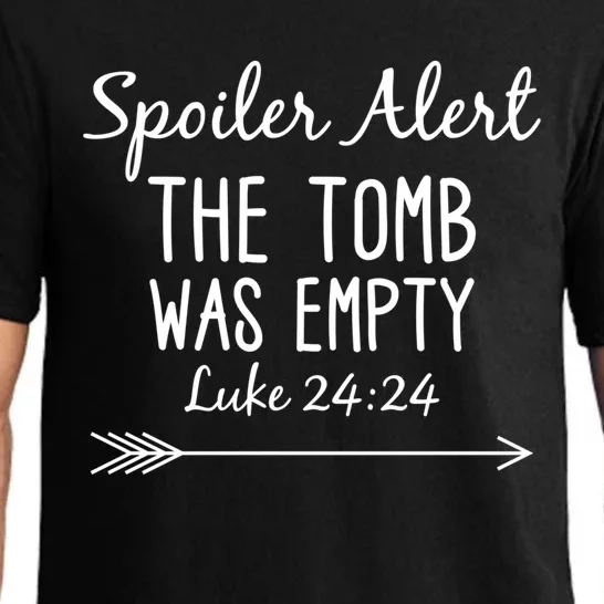 Easter He Is Risen Spoiler Alert The Tomb Is Empty Christian Gift Pajama Set