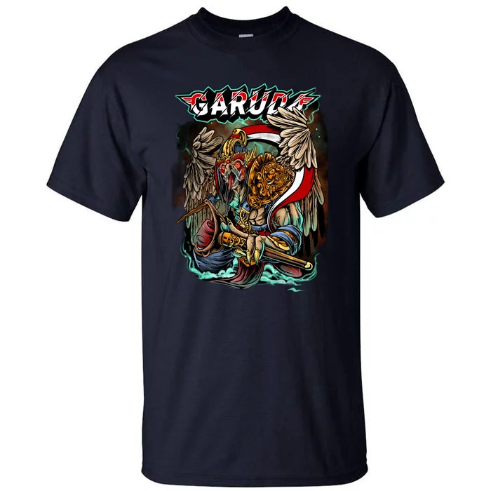 Eagle Holding Knife Tall T-Shirt