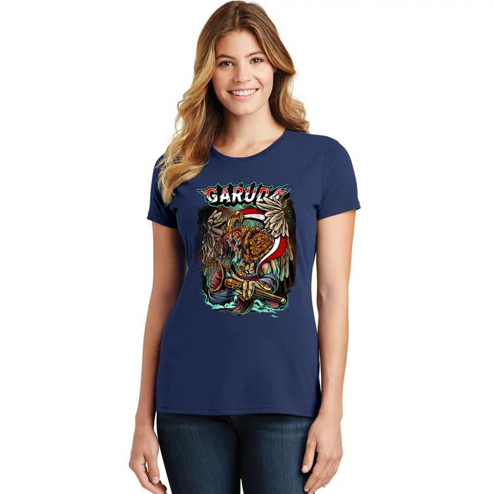 Eagle Holding Knife Women's T-Shirt