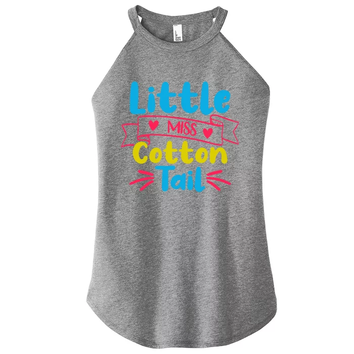 Egg Hunting Little Miss Cotton Tail Easter Cool Gift Women’s Perfect Tri Rocker Tank