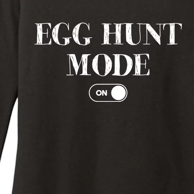 Egg Hunt Mode On Funny Easter Womens CVC Long Sleeve Shirt