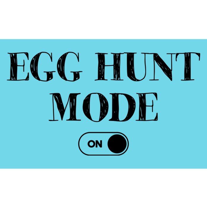 Egg Hunt Mode On Funny Easter Bumper Sticker