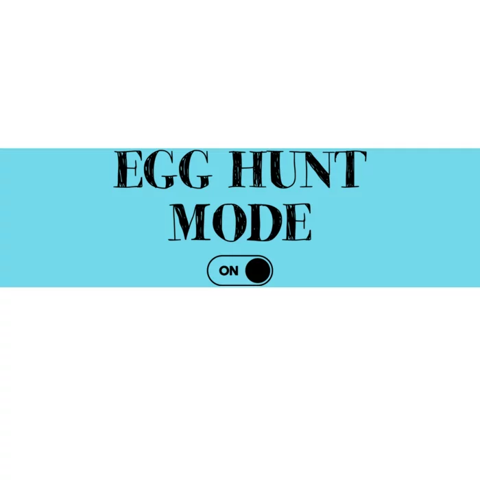 Egg Hunt Mode On Funny Easter Bumper Sticker