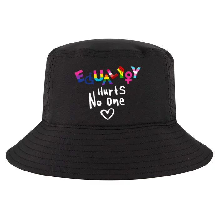 Equality Hurts No One LGBT Black Disabled  Rights Cool Comfort Performance Bucket Hat