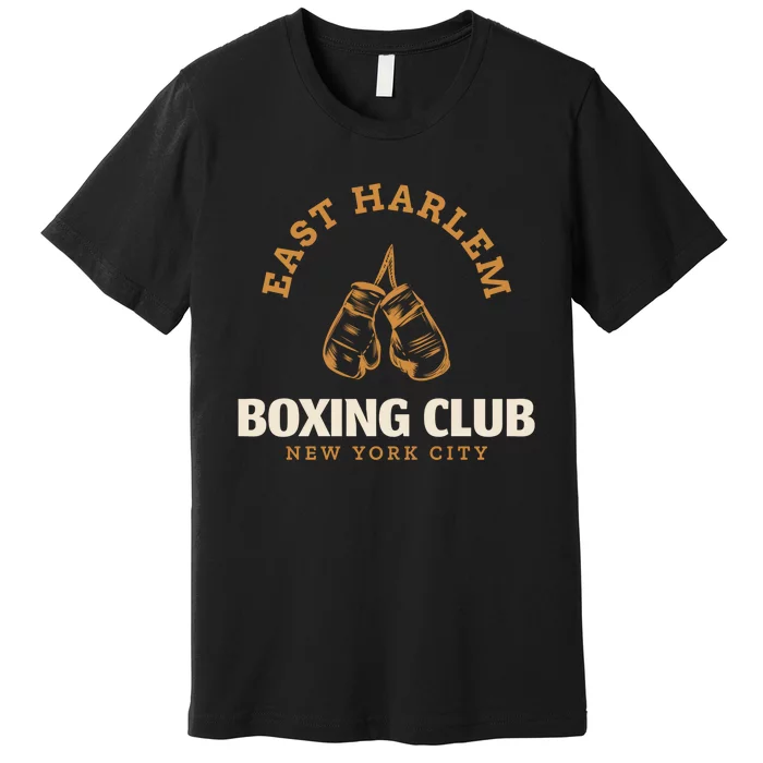 East Harlem New York City Boxing Club Boxing Gift Premium T-Shirt