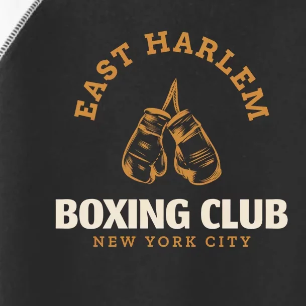 East Harlem New York City Boxing Club Boxing Gift Toddler Fine Jersey T-Shirt