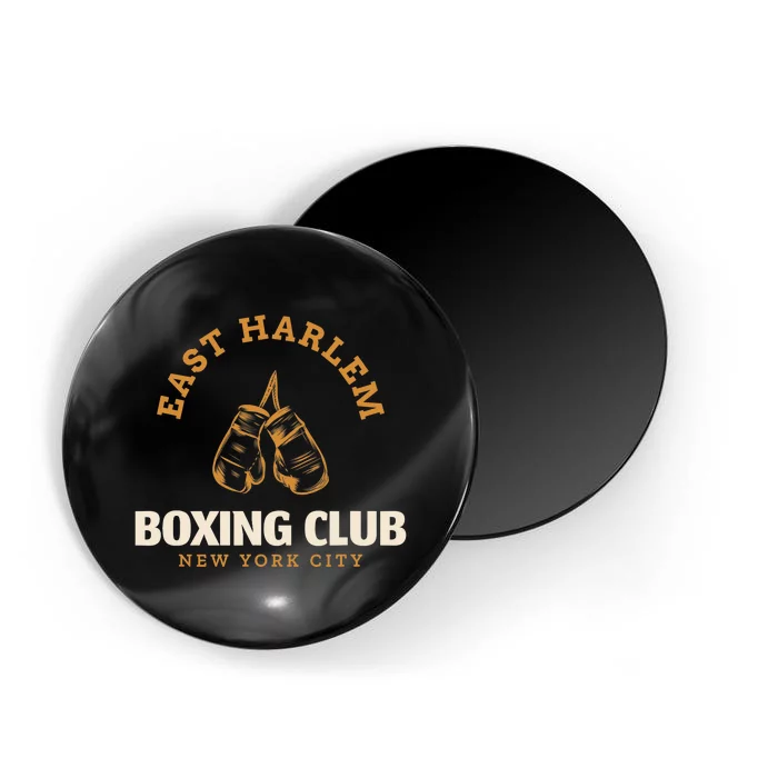 East Harlem New York City Boxing Club Boxing Magnet