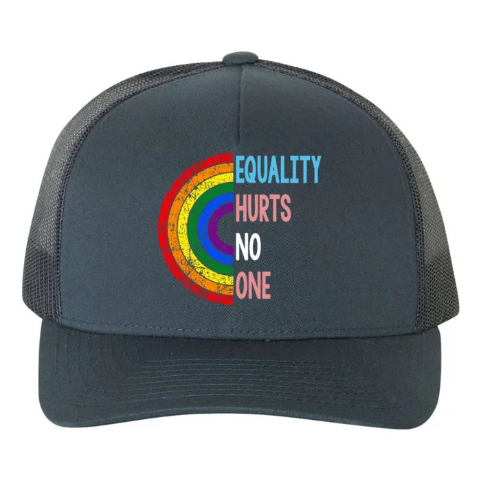 Equality Hurts No One Lgbt Pride Gift Yupoong Adult 5-Panel Trucker Hat