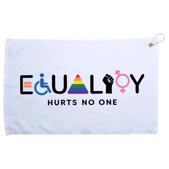 Equality Hurts No One Equal Rights Lgbtq Grommeted Golf Towel