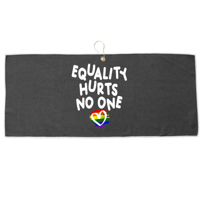 Equality Hurts No One Large Microfiber Waffle Golf Towel