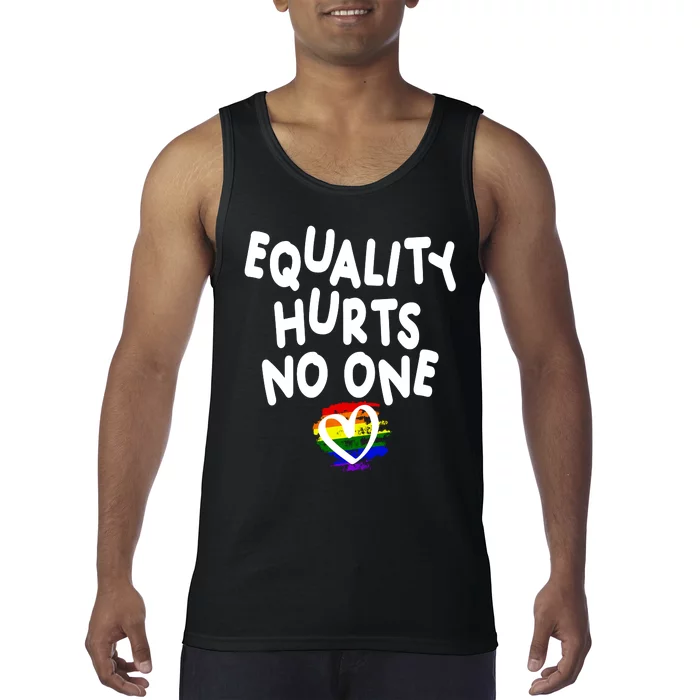 Equality Hurts No One Tank Top