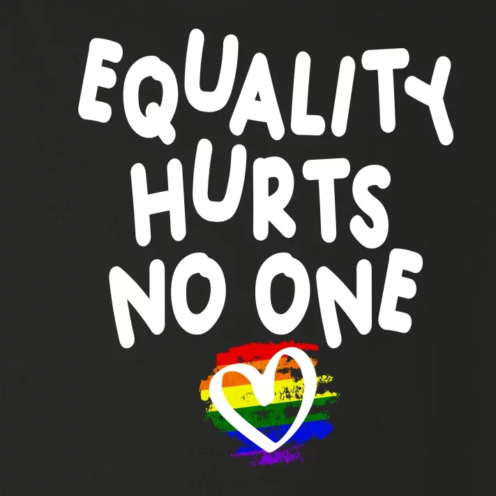 Equality Hurts No One Toddler Long Sleeve Shirt