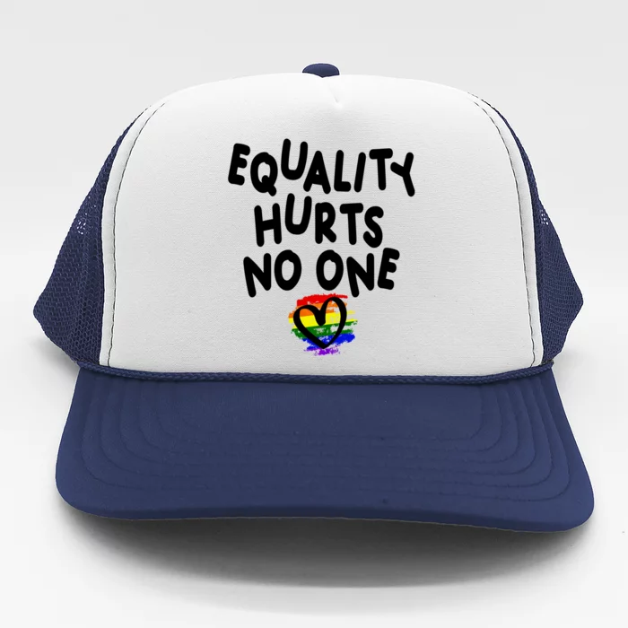 Equality Hurts No One Trucker Hat