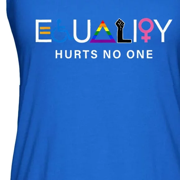 Equality Hurts No One Lgbtq Pride Human Rights Ladies Essential Flowy Tank