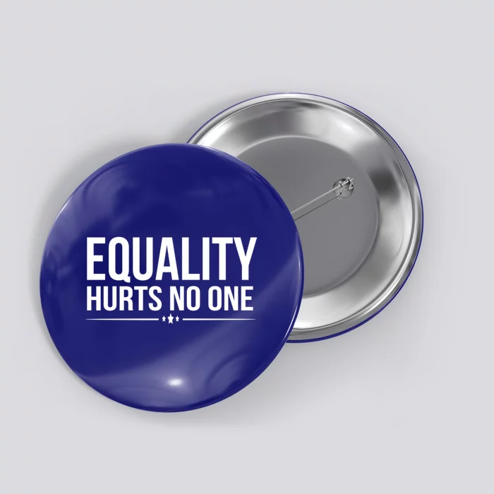 Equality Hurts No One Equality Gay Pride Hu Rights Lgbt Cute Gift Button