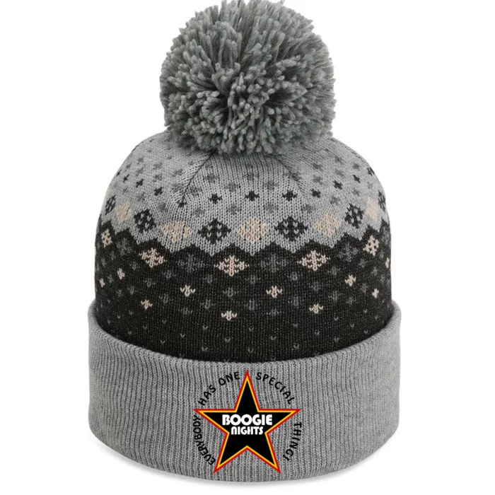 Everybody Has One Special Thing Boogie Nights The Baniff Cuffed Pom Beanie