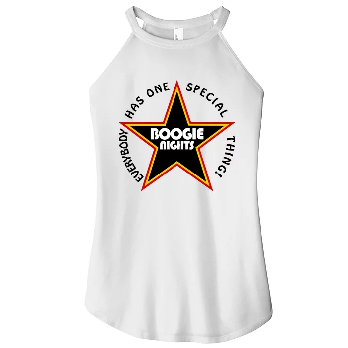 Everybody Has One Special Thing Boogie Nights Women’s Perfect Tri Rocker Tank