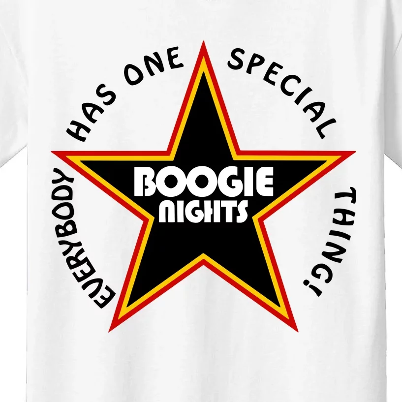 Everybody Has One Special Thing Boogie Nights Kids T-Shirt