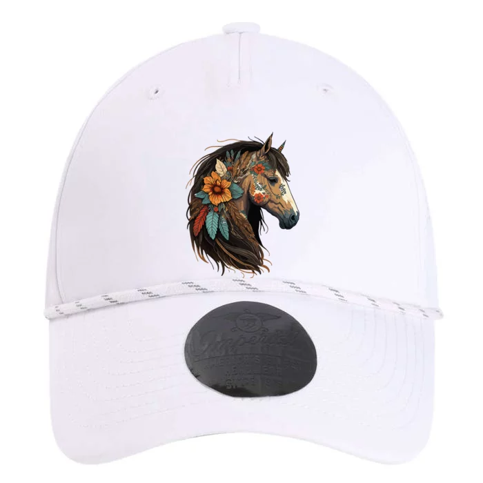 Equestrian Horse Portrait Western CowGirl Horseback Riding Performance The Dyno Cap