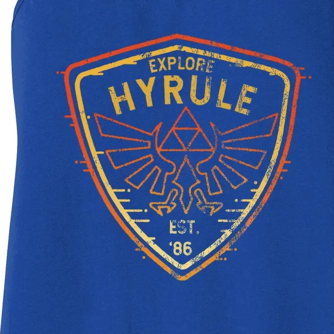 Explore Hyrule Patch Women's Racerback Tank