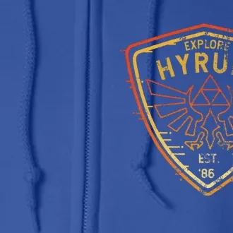 Explore Hyrule Patch Full Zip Hoodie