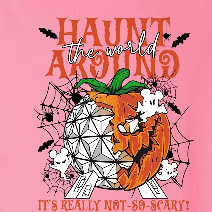 Epcot Halloween Pumpkin Haunt Around The World It’S Really Not Scary Bo Toddler Long Sleeve Shirt