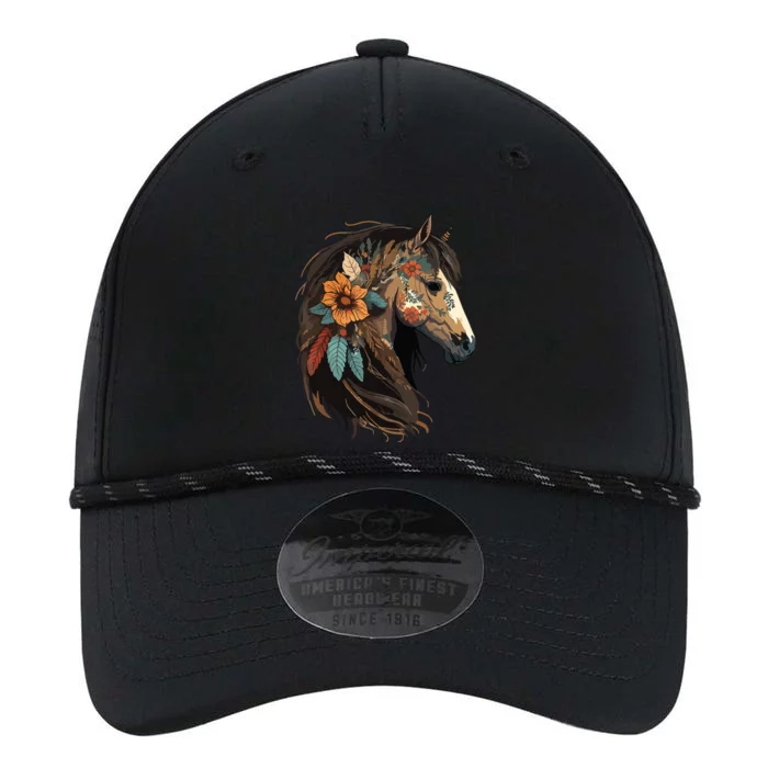 Equestrian Horse Portrait Western CowGirl Horseback Riding Performance The Dyno Cap