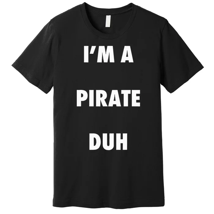 Easy Halloween Pirate Costume For Kids Premium T-Shirt