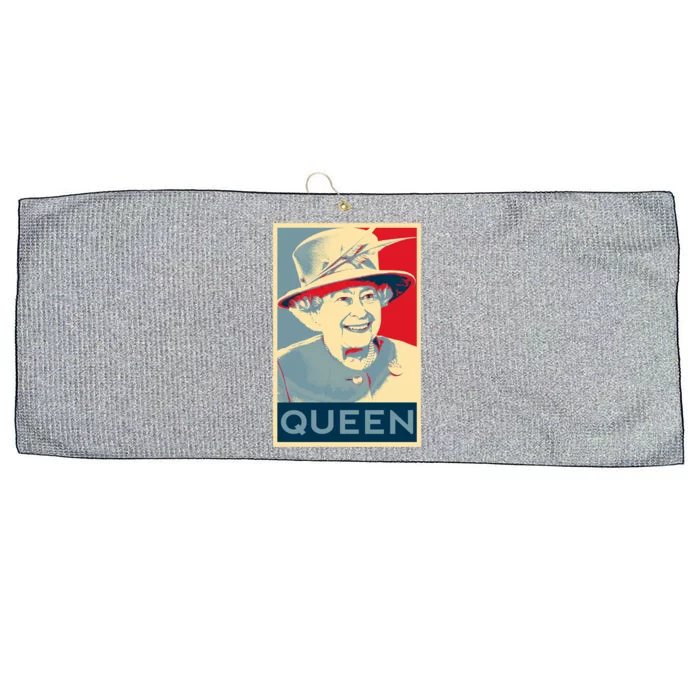 Elizabeth Her Royal Highness Queen Of England Cool Gift Large Microfiber Waffle Golf Towel