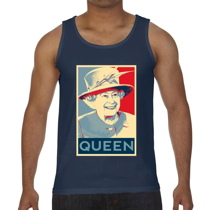 Elizabeth Her Royal Highness Queen Of England Cool Gift Comfort Colors® Tank Top