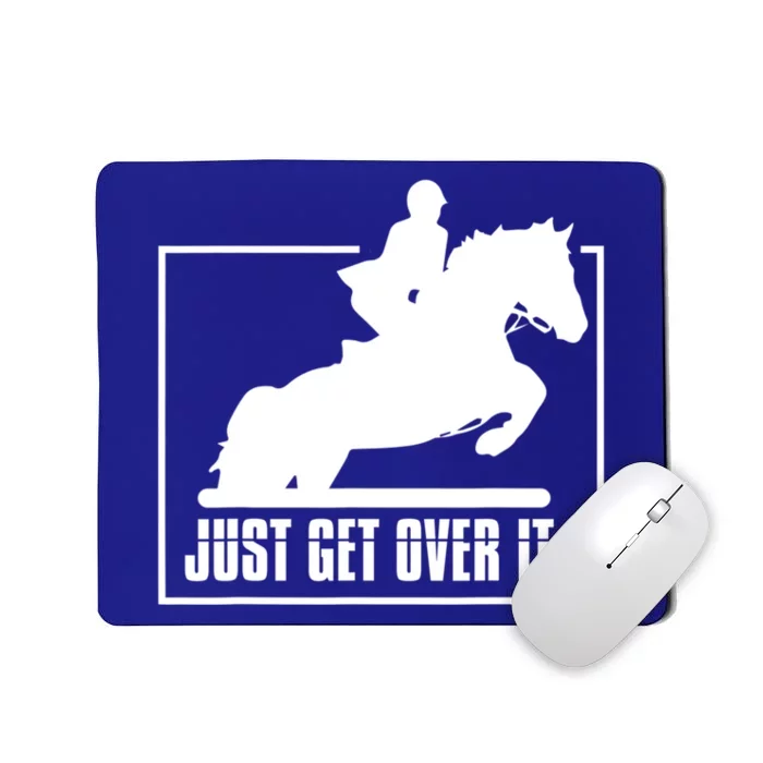 English Horse Riding Jumper Gift Mousepad