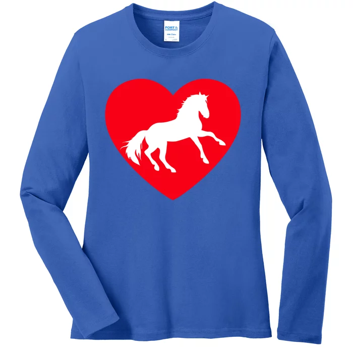 Equestrian Horse Rider Horse Lover Horseback Riding Great Gift Ladies Long Sleeve Shirt