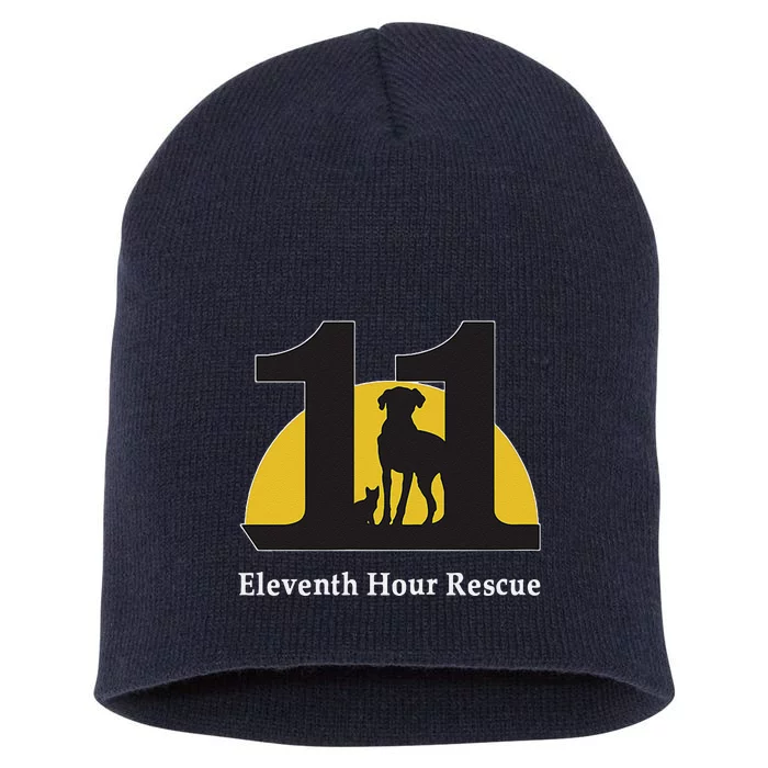 Eleventh Hour Rescue Logo Short Acrylic Beanie