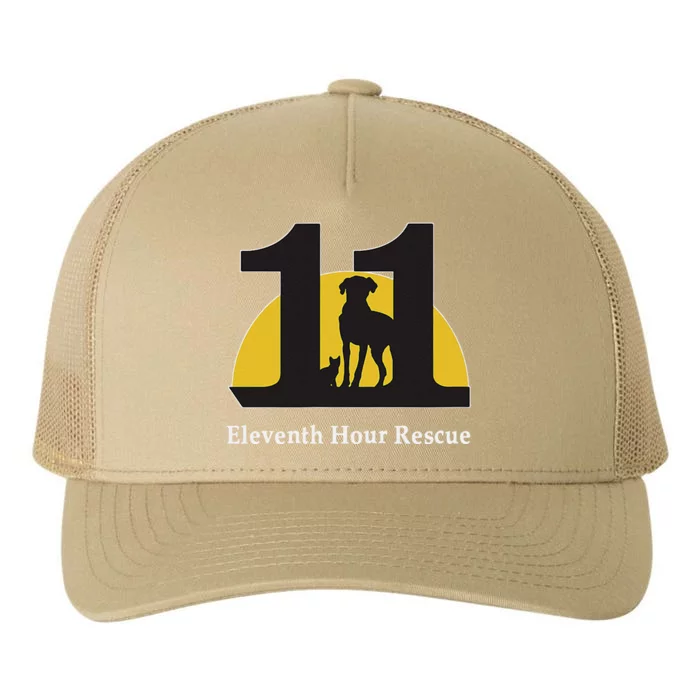 Eleventh Hour Rescue Logo Yupoong Adult 5-Panel Trucker Hat