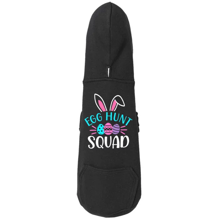 Egg Hunt Squad Hunting Season Funny Easter Day Doggie 3-End Fleece Hoodie