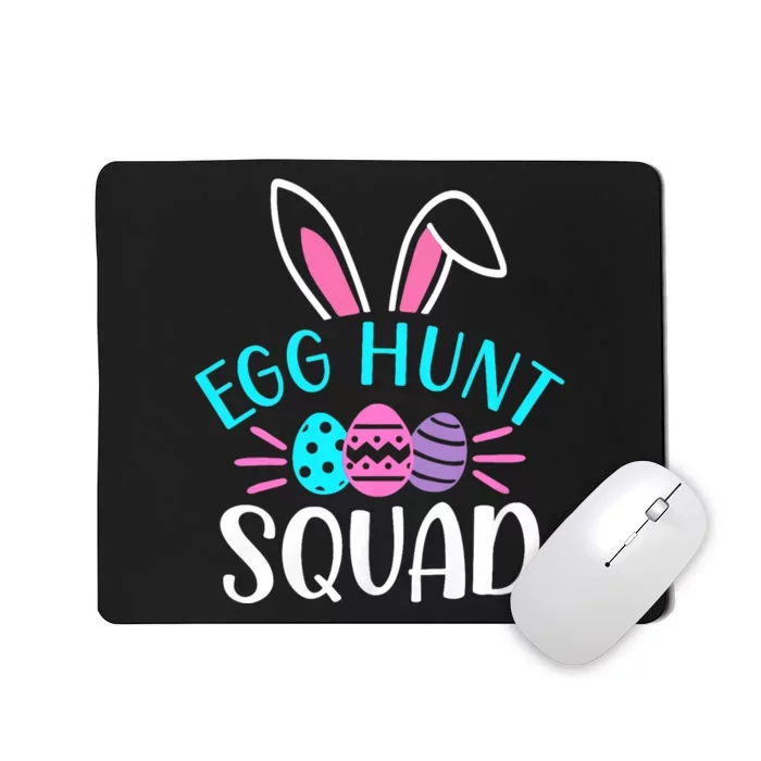 Egg Hunt Squad Hunting Season Funny Easter Day Mousepad