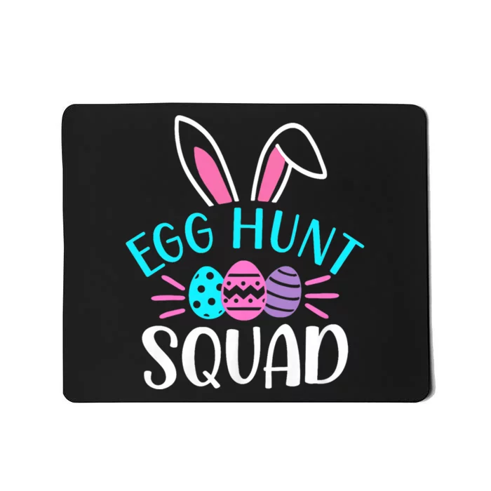 Egg Hunt Squad Hunting Season Funny Easter Day Mousepad