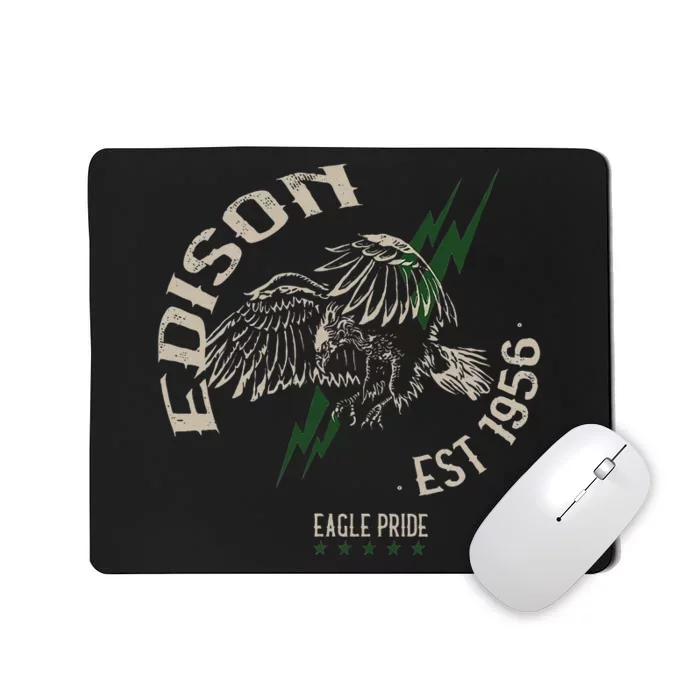 Edison High School Prep Eagles Pride Tulsa Oklahoma Mousepad