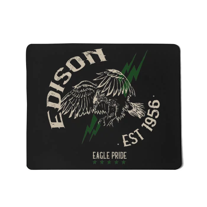 Edison High School Prep Eagles Pride Tulsa Oklahoma Mousepad