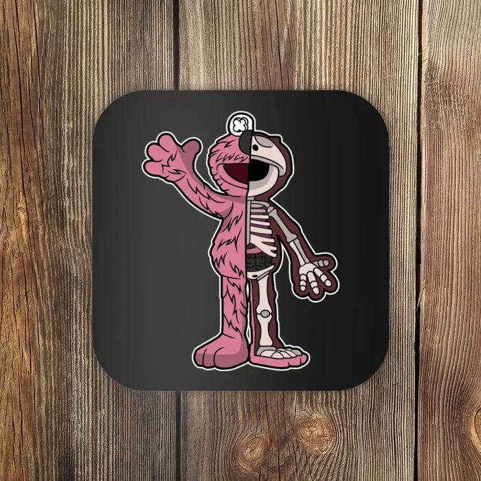 Elmo Half Skeleton Coaster