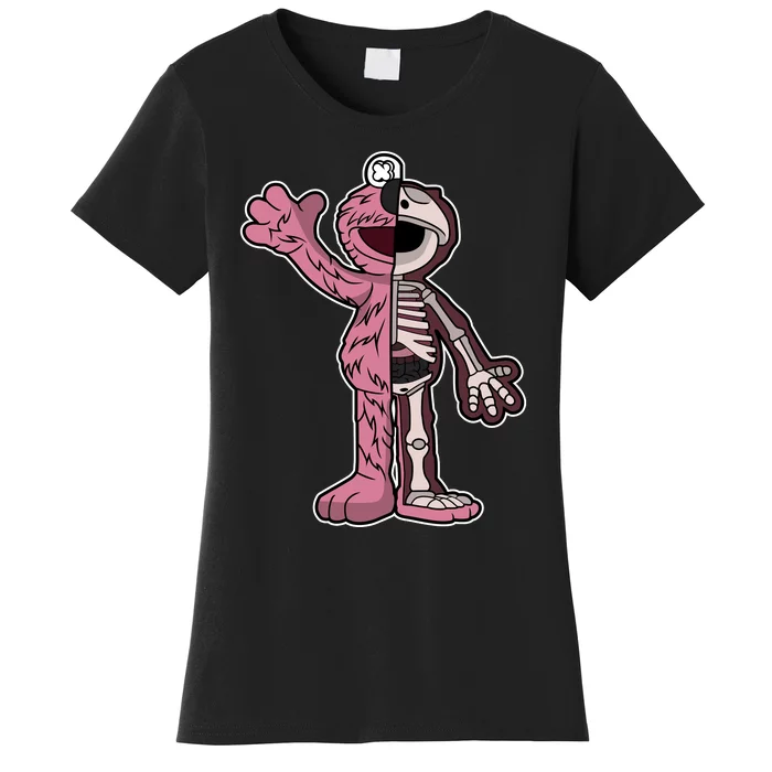 Elmo Half Skeleton Women's T-Shirt