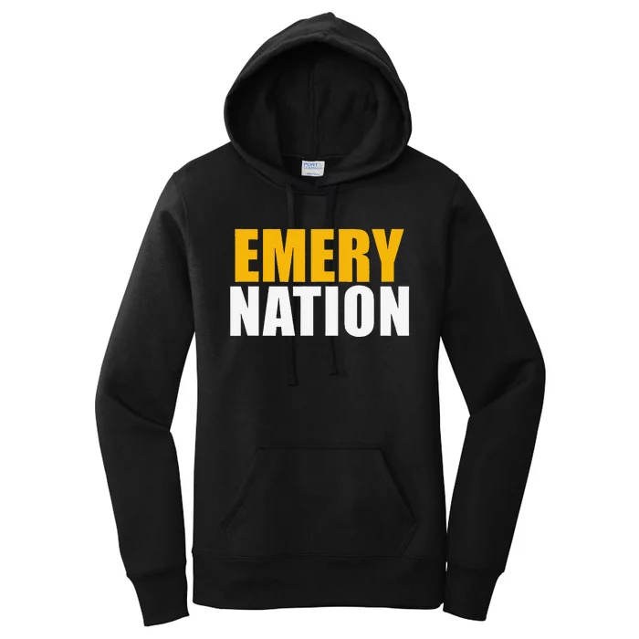 Emery High School Nation Women's Pullover Hoodie