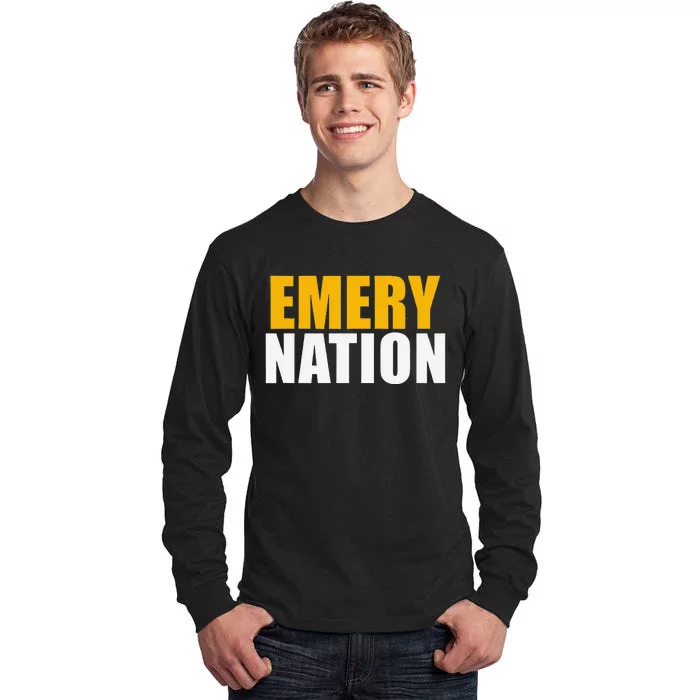 Emery High School Nation Tall Long Sleeve T-Shirt