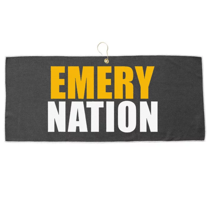 Emery High School Nation Large Microfiber Waffle Golf Towel