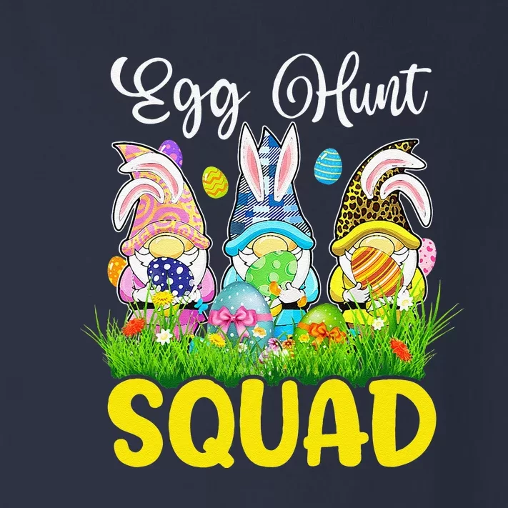 Egg Hunt Squad Gnomes Easter Day Bunny Toddler Long Sleeve Shirt